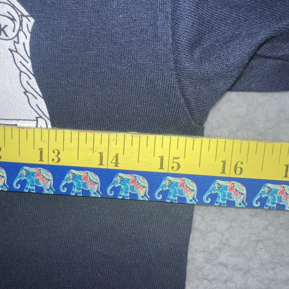 VTG NYPD T Shirt Youth Sz M Blue Canarsie Brooklyn New York Finest 69 Pct. Tee - Picture 6 of 7